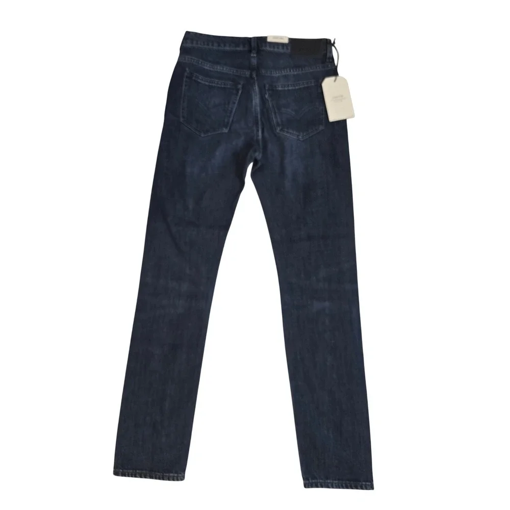Levi's Slouchy Fit Taper‎ Ankle Jeans Dark Wash Button Fly 25x29